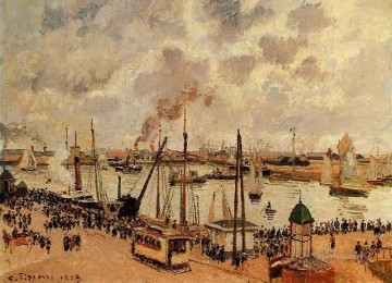 ル・アーブルの港 1903年 カミーユ・ピサロ Oil Paintings
